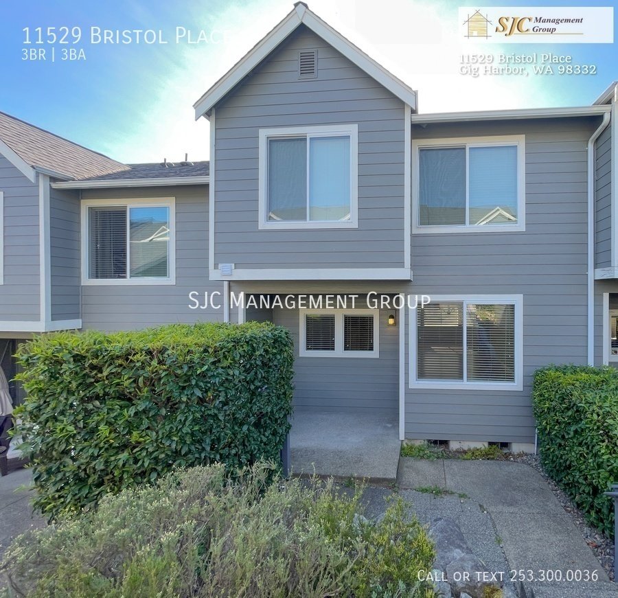Gorgeous 3 Bedroom Gig Harbor Townhome property image