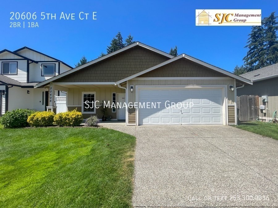 Two Bedroom one bath ADA compliant Home for rent Spanaway property image