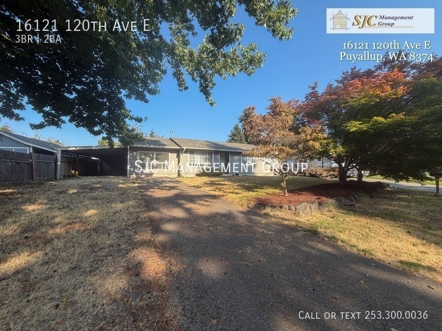 Lovely South Hill Rambler  3 bedrooms, Bonus Room +Huge yard! property image