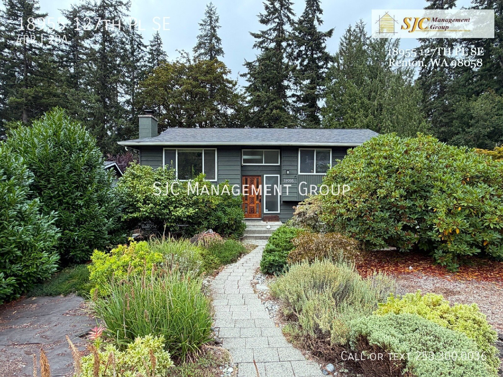 4 bedroom 1.75 bath Renton Split Level with Greenhouse property image