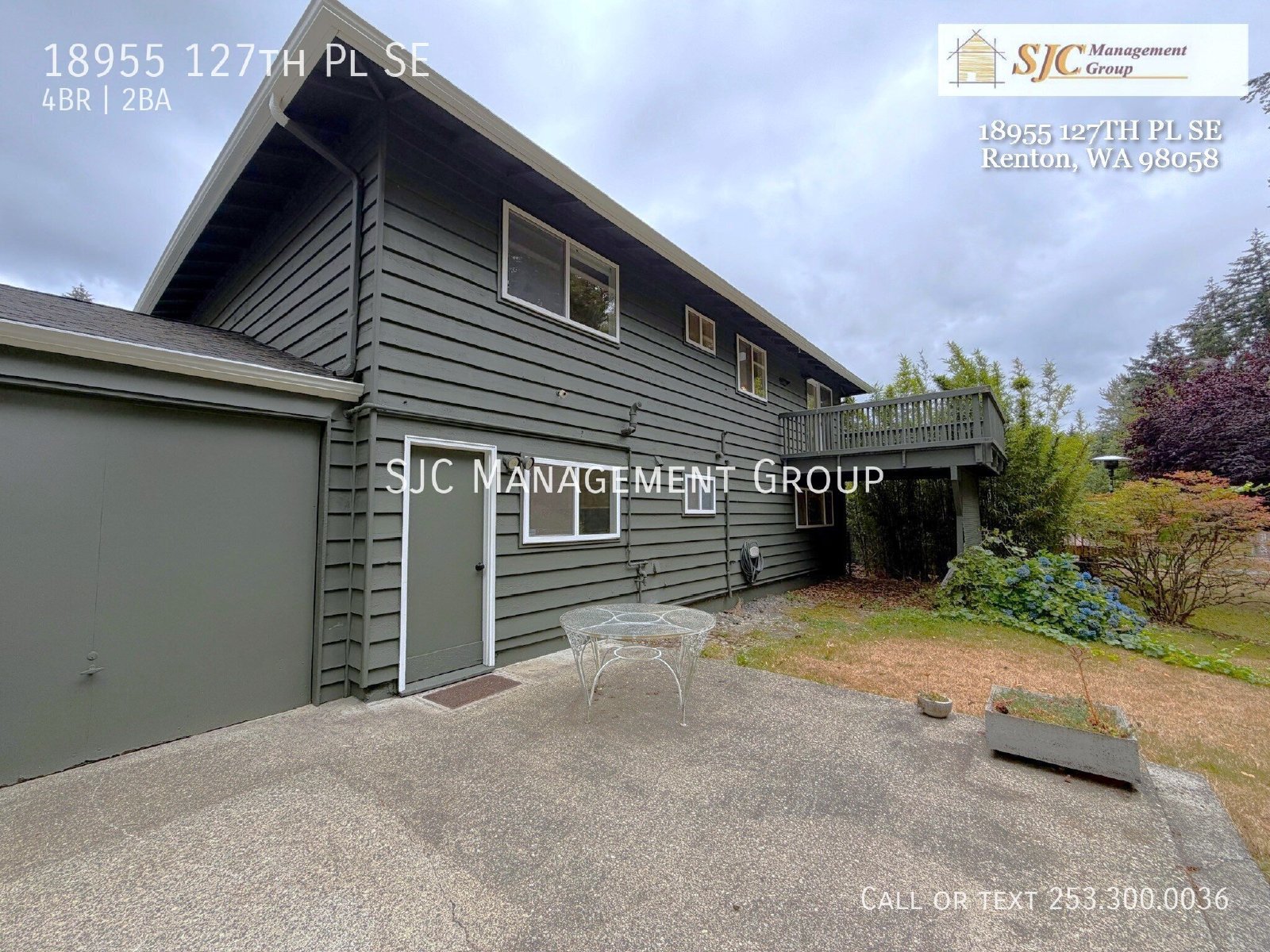 4 bedroom 1.75 bath Renton Split Level with Greenhouse property image