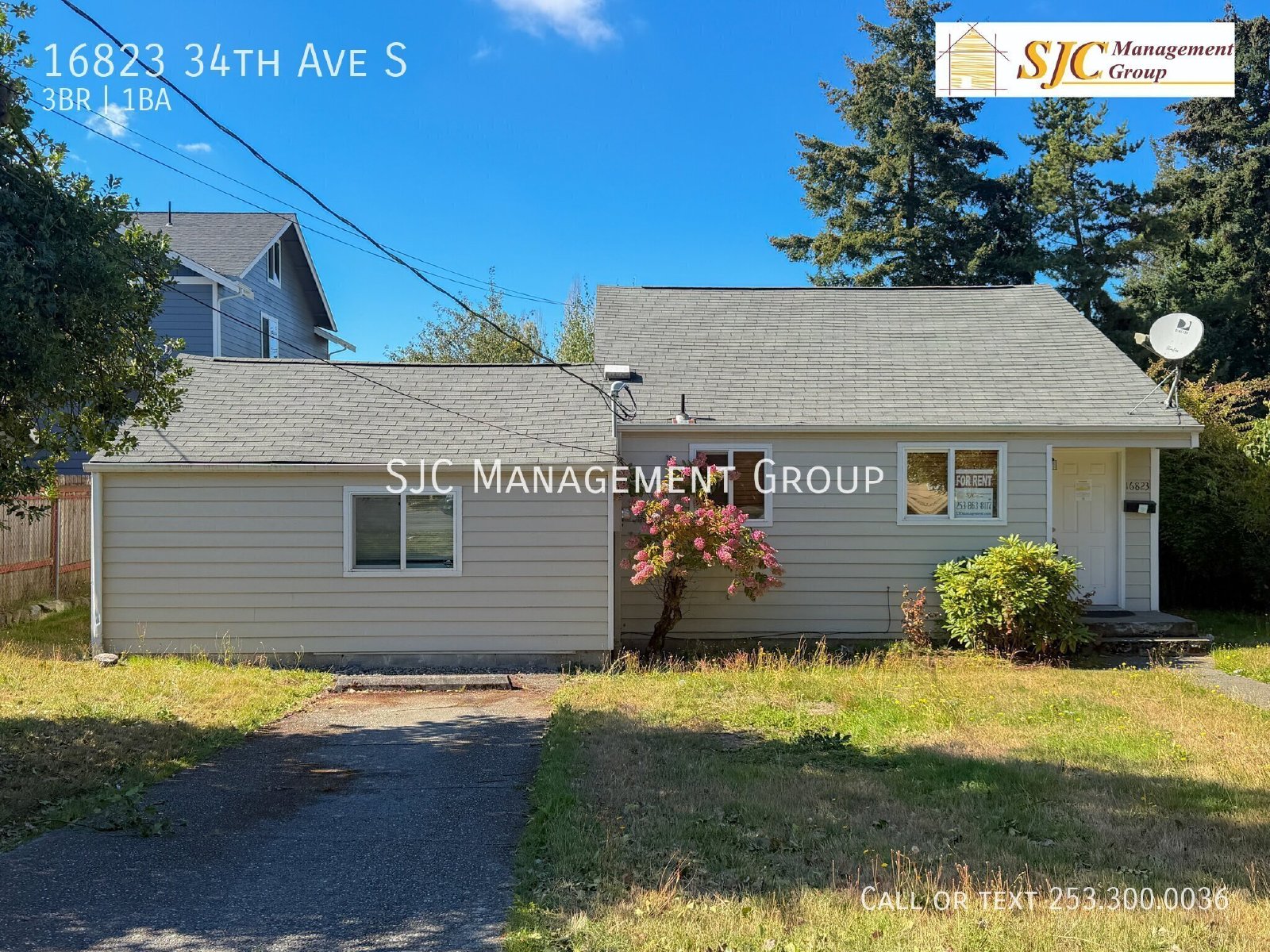 One and One Half Story Home For Rent in SeaTac property image