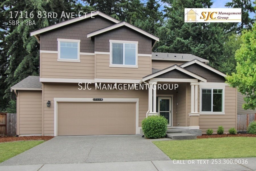Five Bedroom Plus Bonus, 3 Bath Home for Rent Puyallup South Hill property image