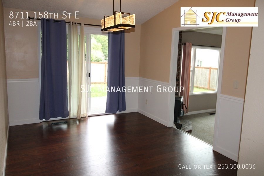 Four bedroom two bath home for rent in Puyallup South Hill property image