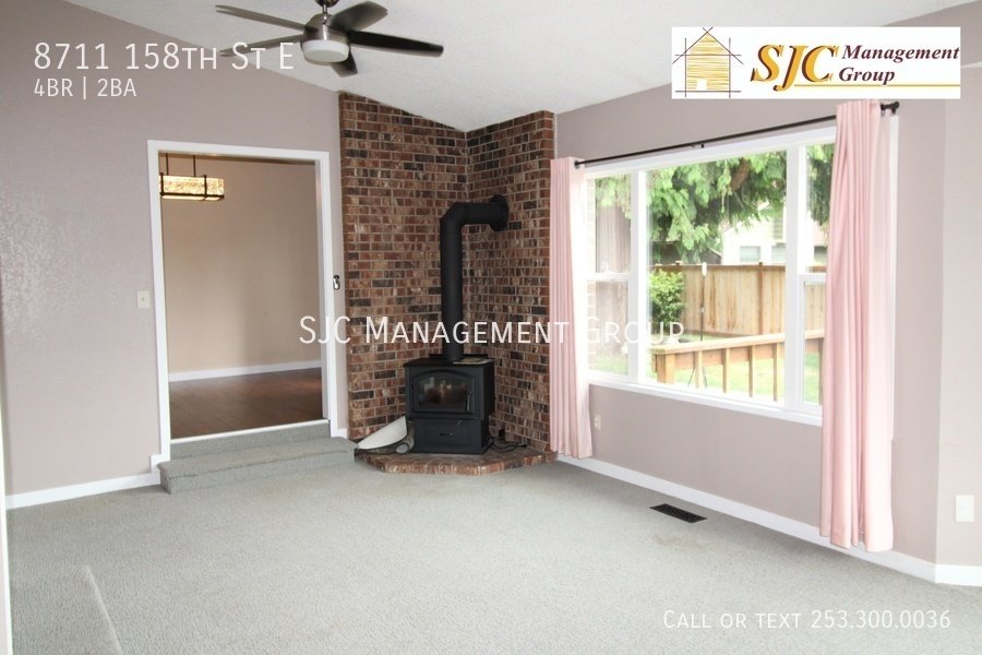 Four bedroom two bath home for rent in Puyallup South Hill property image