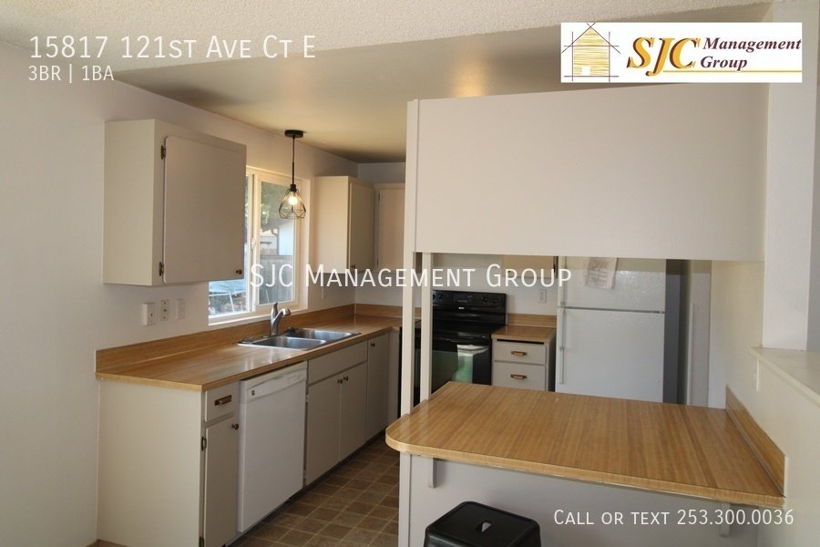 Three bedroom one bath home for rent South Hill Puyallup property image