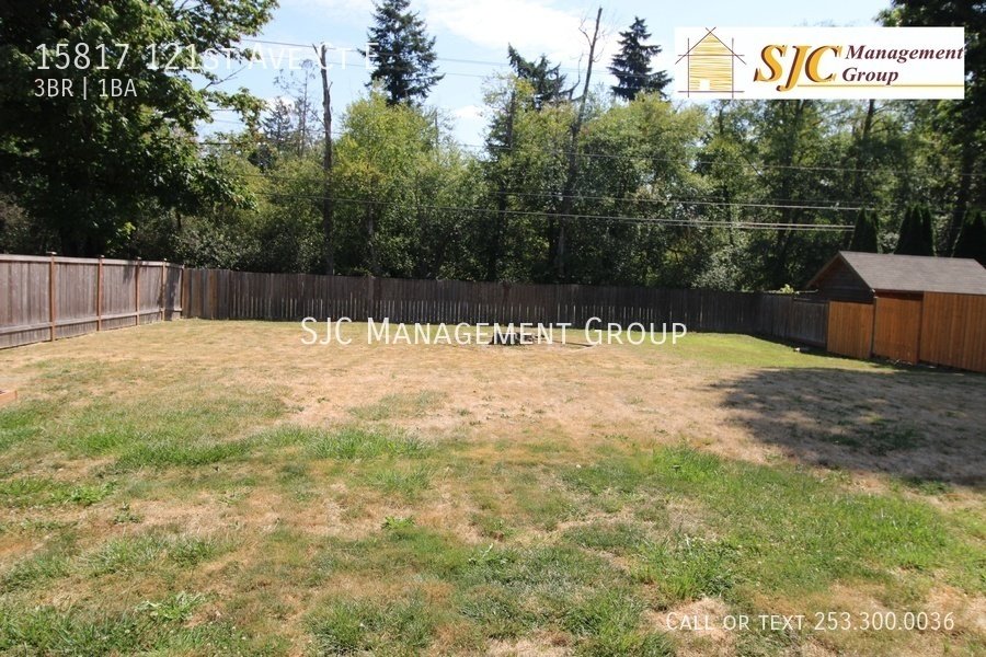 Three bedroom one bath home for rent South Hill Puyallup property image