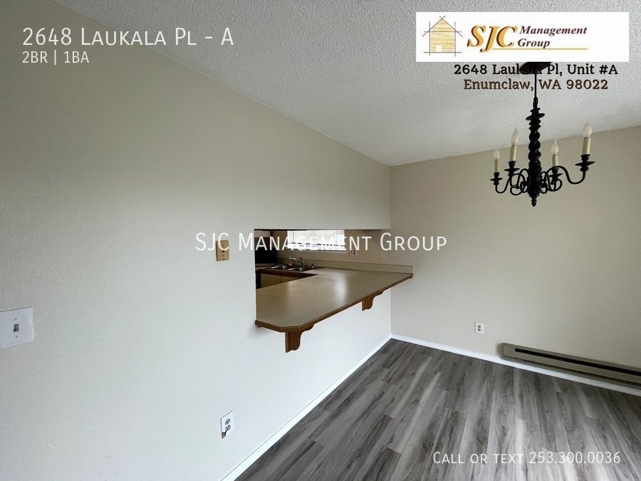 Two bedroom apartment for rent in Enumclaw property image