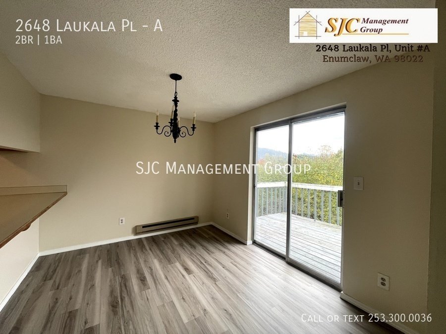 Two bedroom apartment for rent in Enumclaw property image