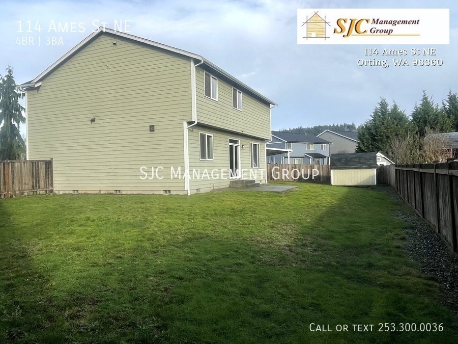Four bedroom home for rent in Orting property image