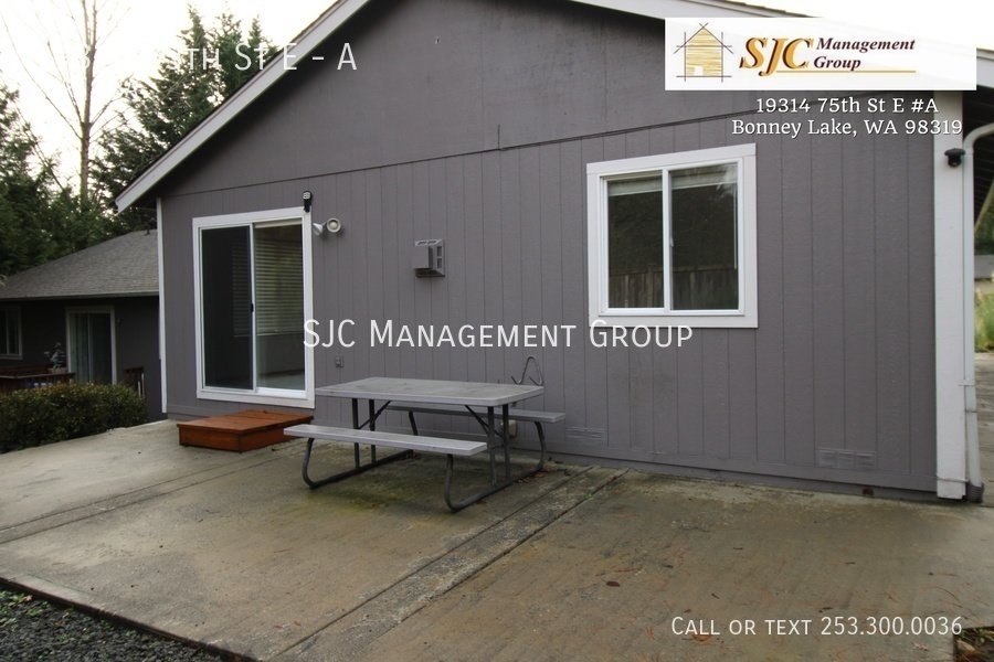 Two bedroom home for rent in Bonney Lake property image