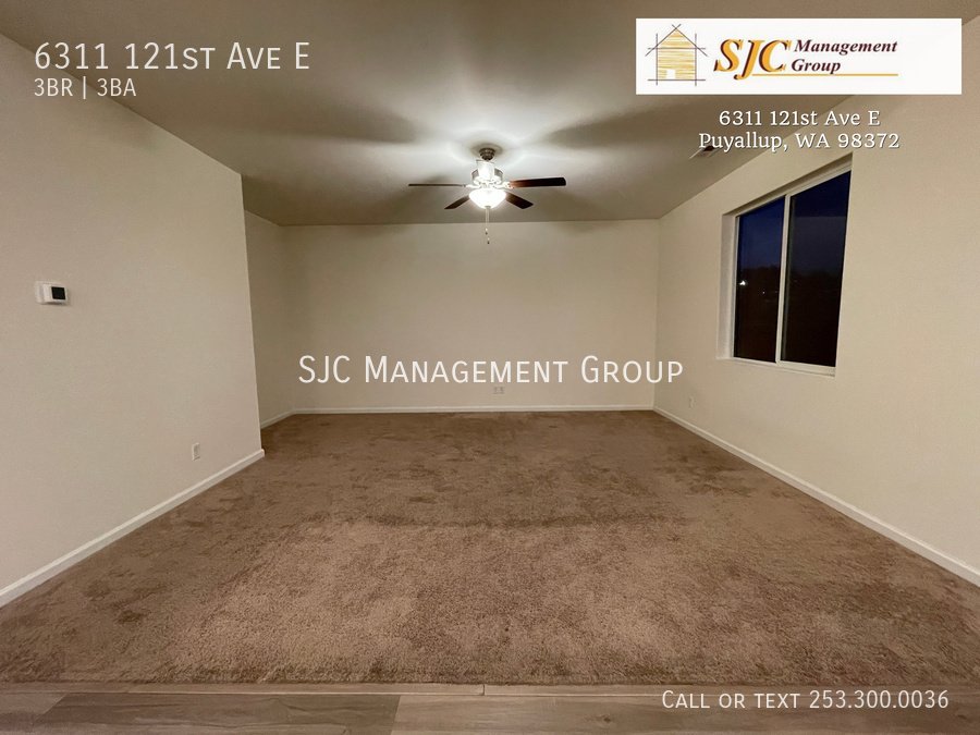 Three bedroom home for rent in PUyallup property image