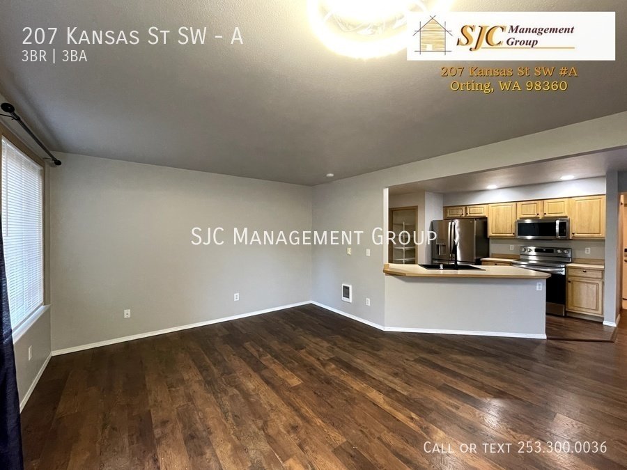 Three bedroom duplex for rent in Orting NEW PRICE! property image