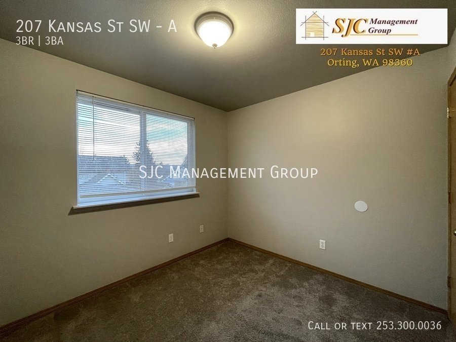 Three bedroom duplex for rent in Orting NEW PRICE! property image