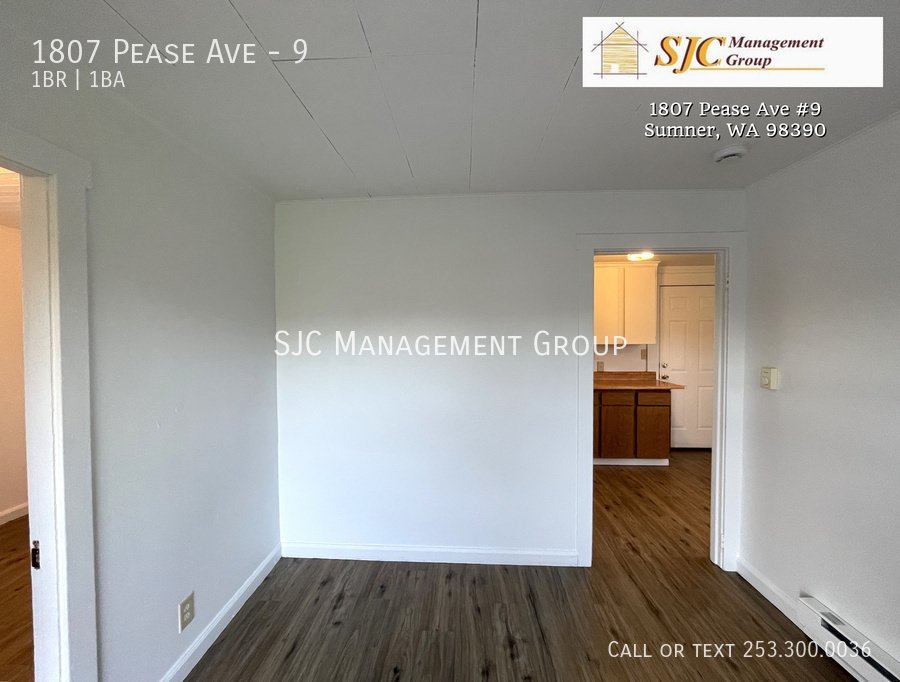 One bedroom unit for rent in Sumner property image